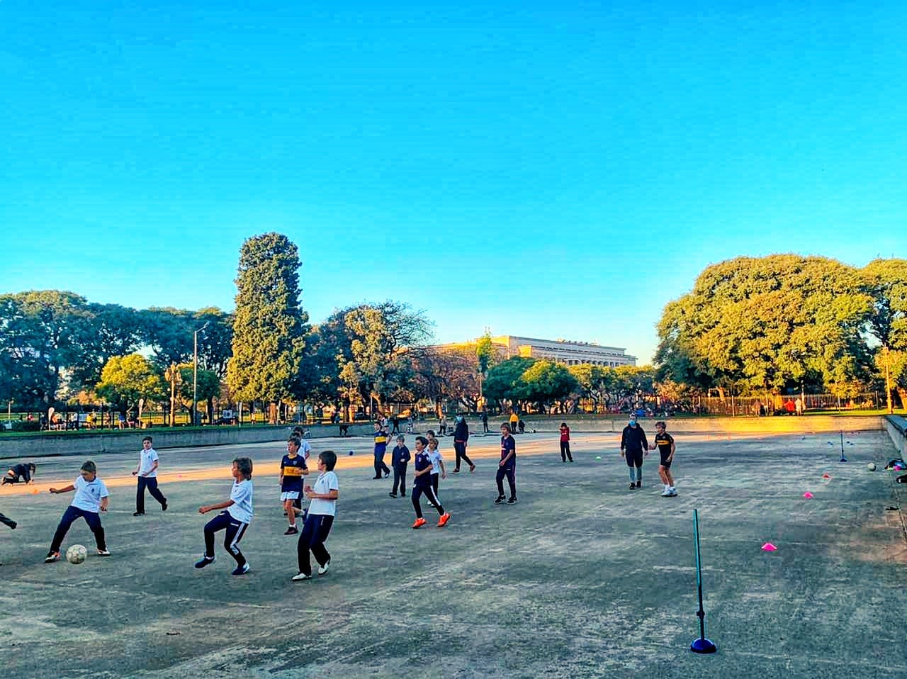 Se suman nuevos sectores deportivos a los espacios verdes