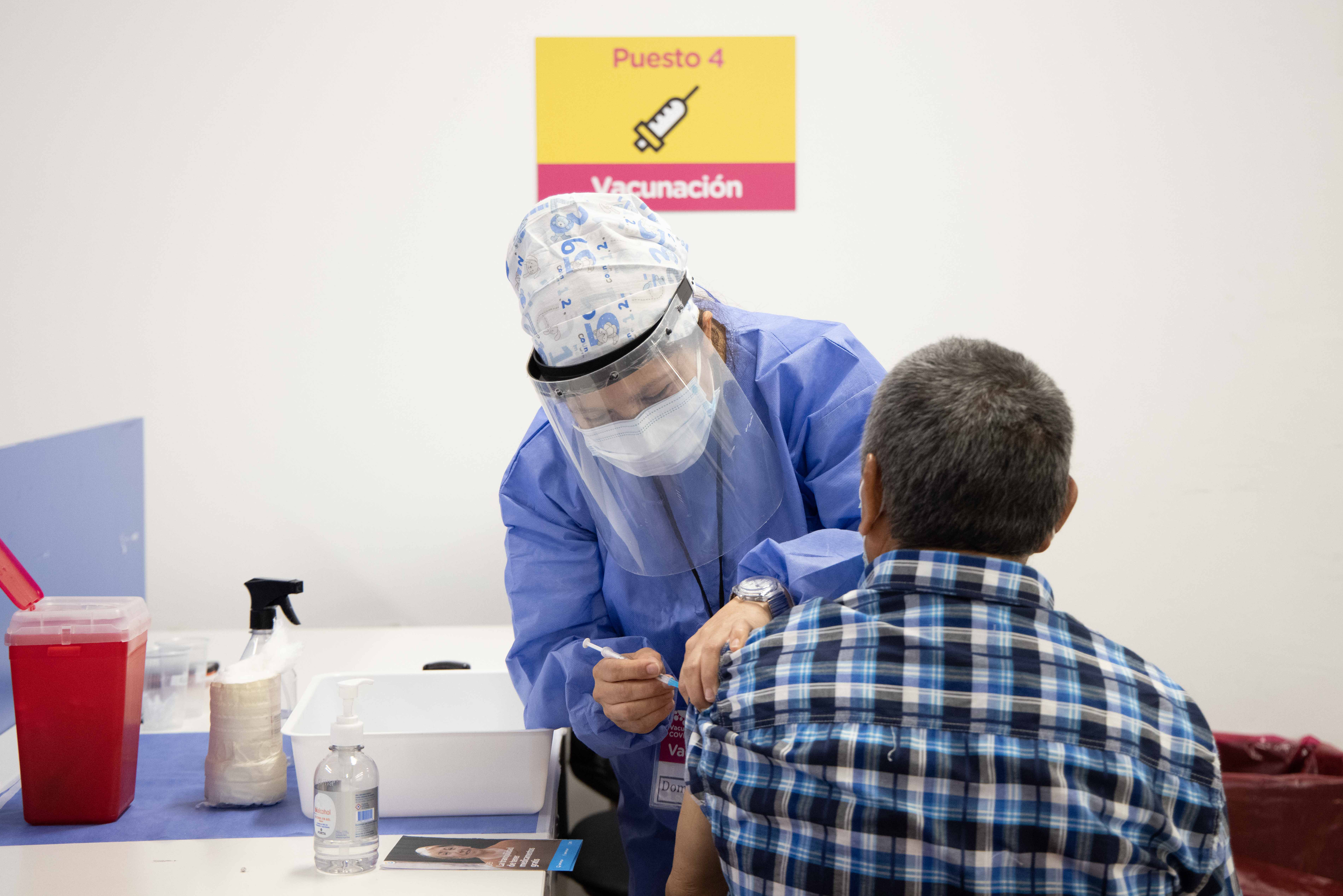 En la Ciudad, 7.850 personas recibieron esta semana la vacuna contra el Coronavirus