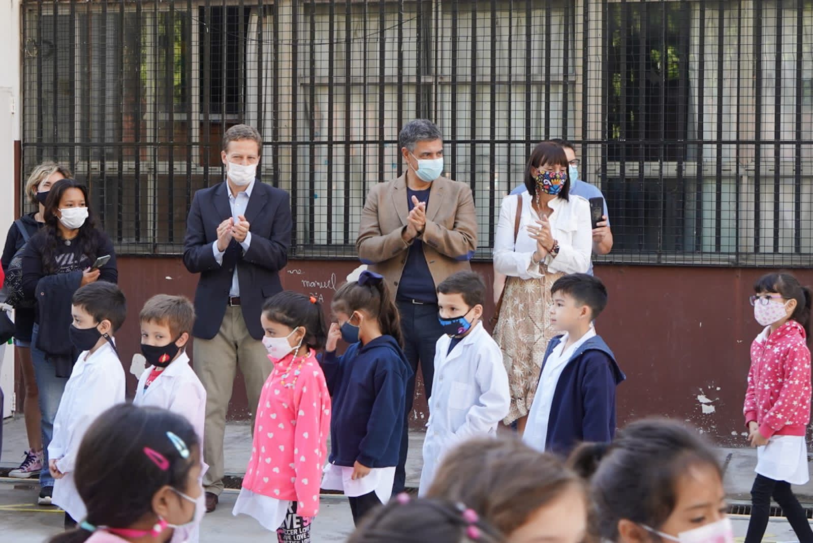 Los chicos de la Ciudad volvieron a clases