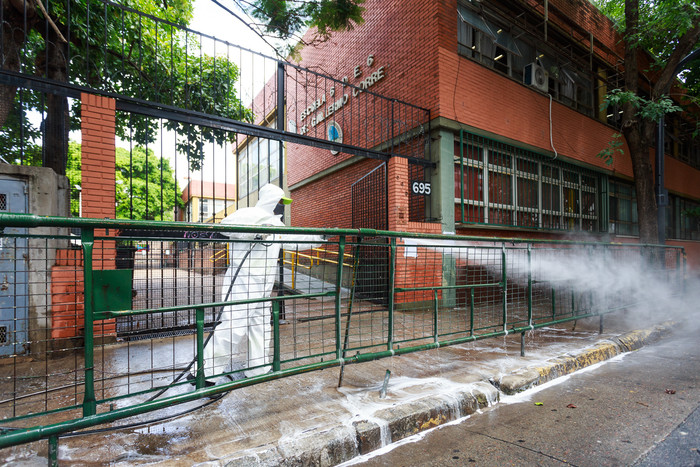 La Ciudad preparó el espacio público para acompañar la vuelta a clases