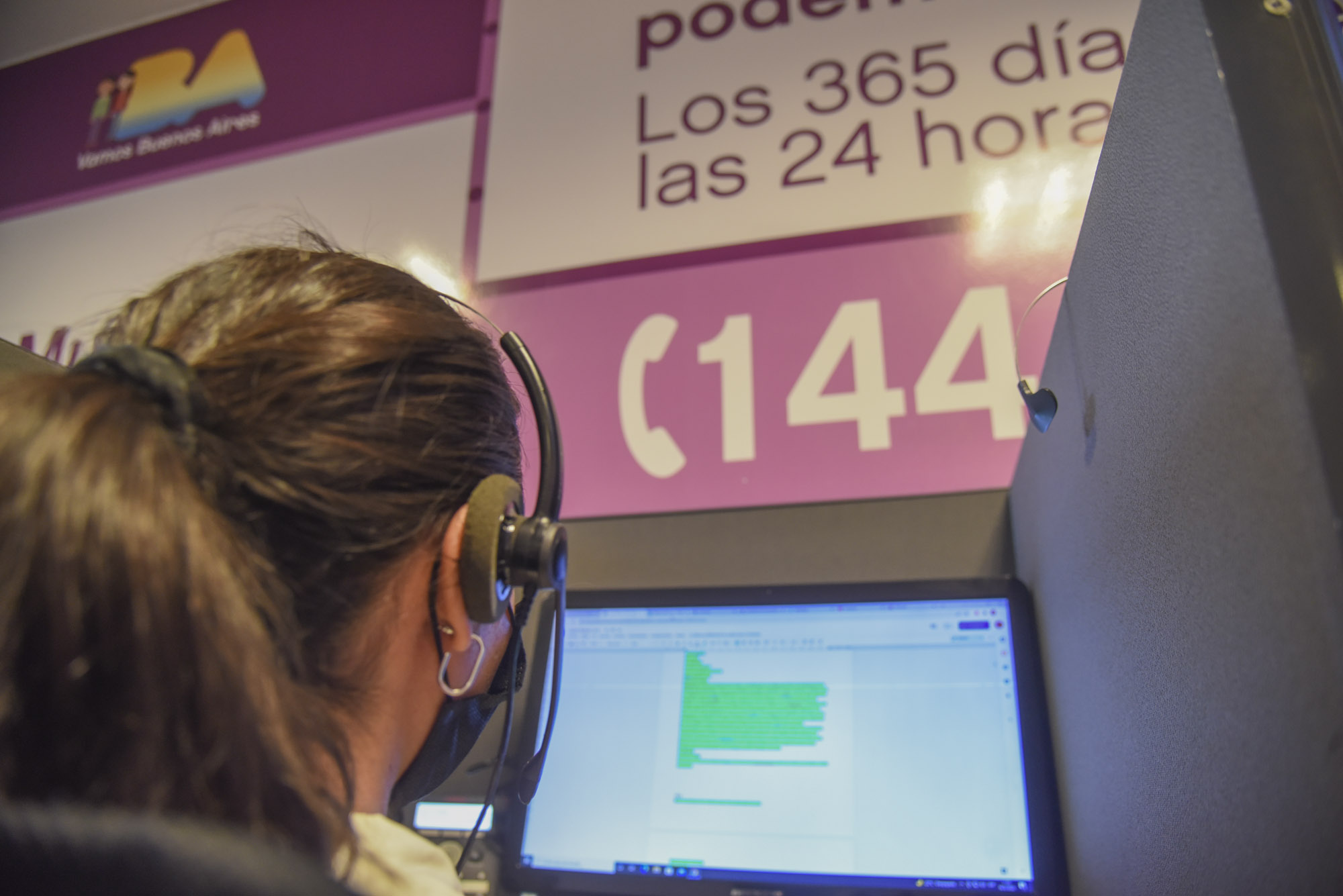 Cómo funciona la línea 144 que asiste a las mujeres en situación de violencia 