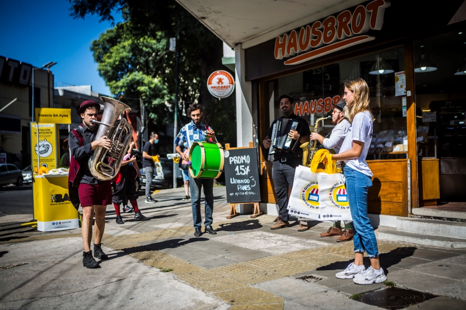 La Semana de los Centros Comerciales Abiertos llegó a Caballito
