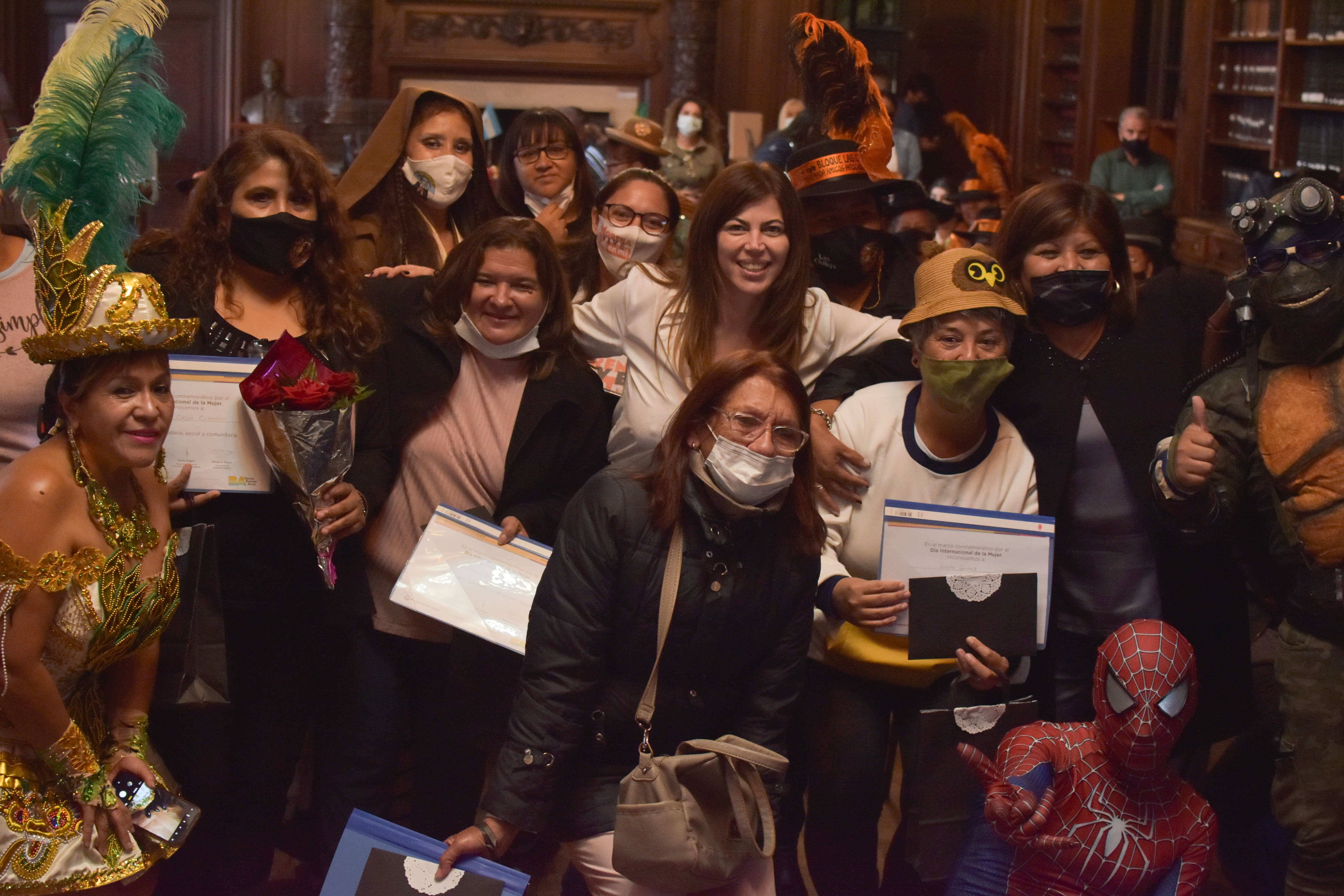 Reconocimiento a referentes sociales de barrios populares