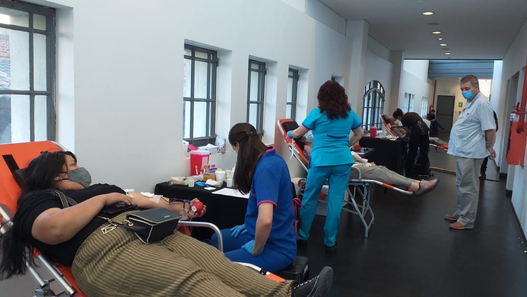 Dónde donar sangre en abril