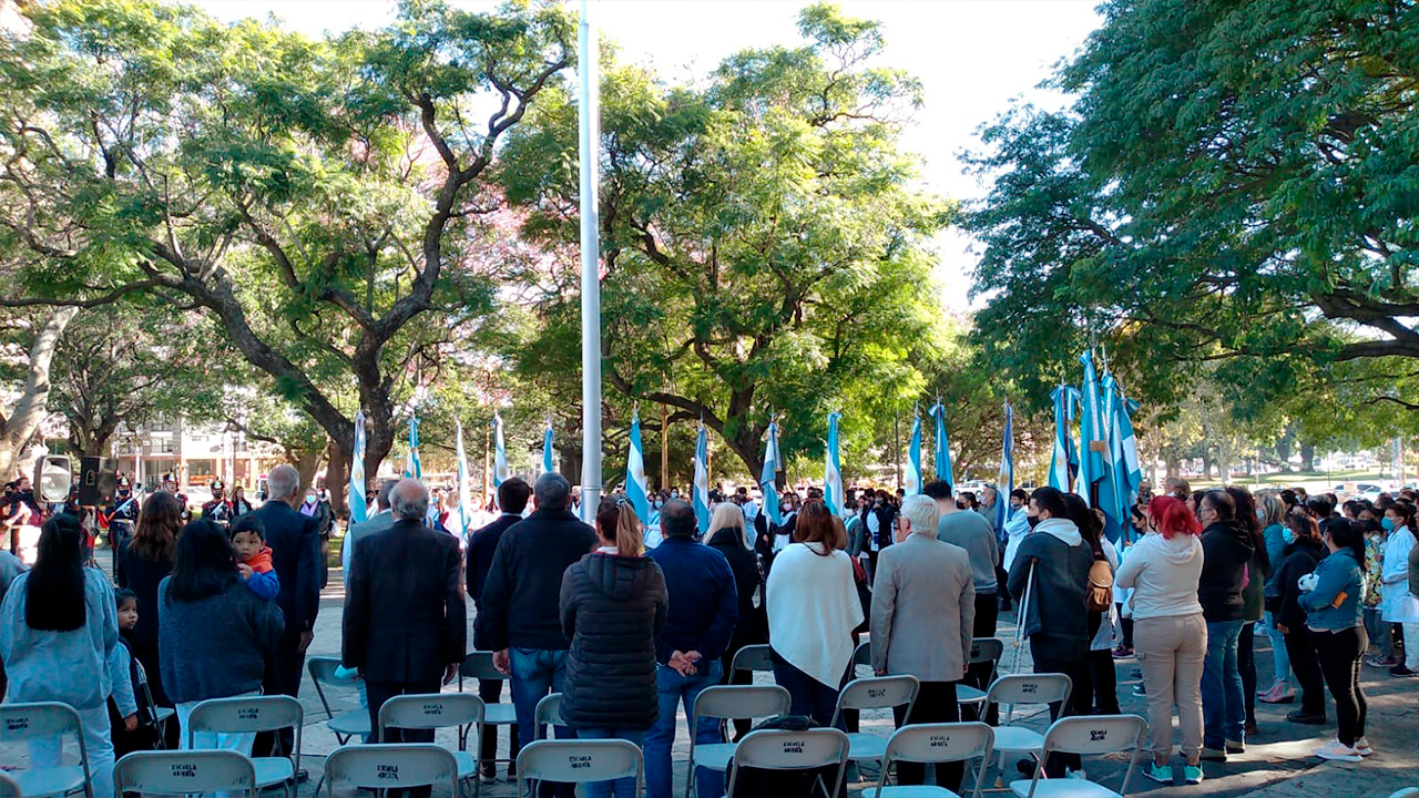 Homenaje a los ex combatientes de Malvinas 