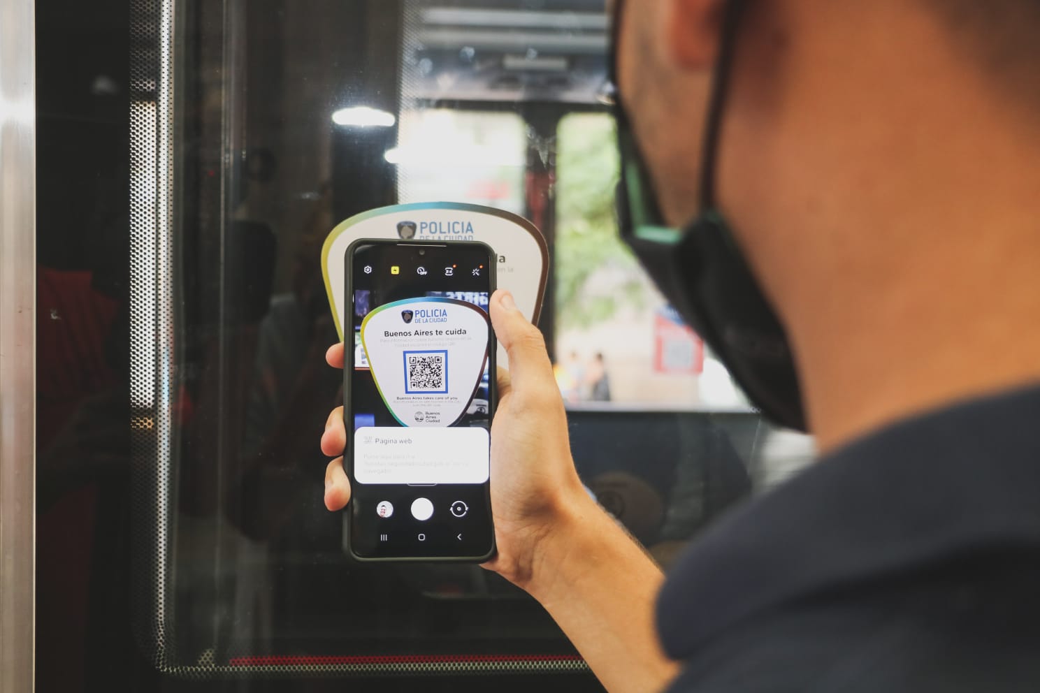 El QR que protege a los turistas que visitan Buenos Aires