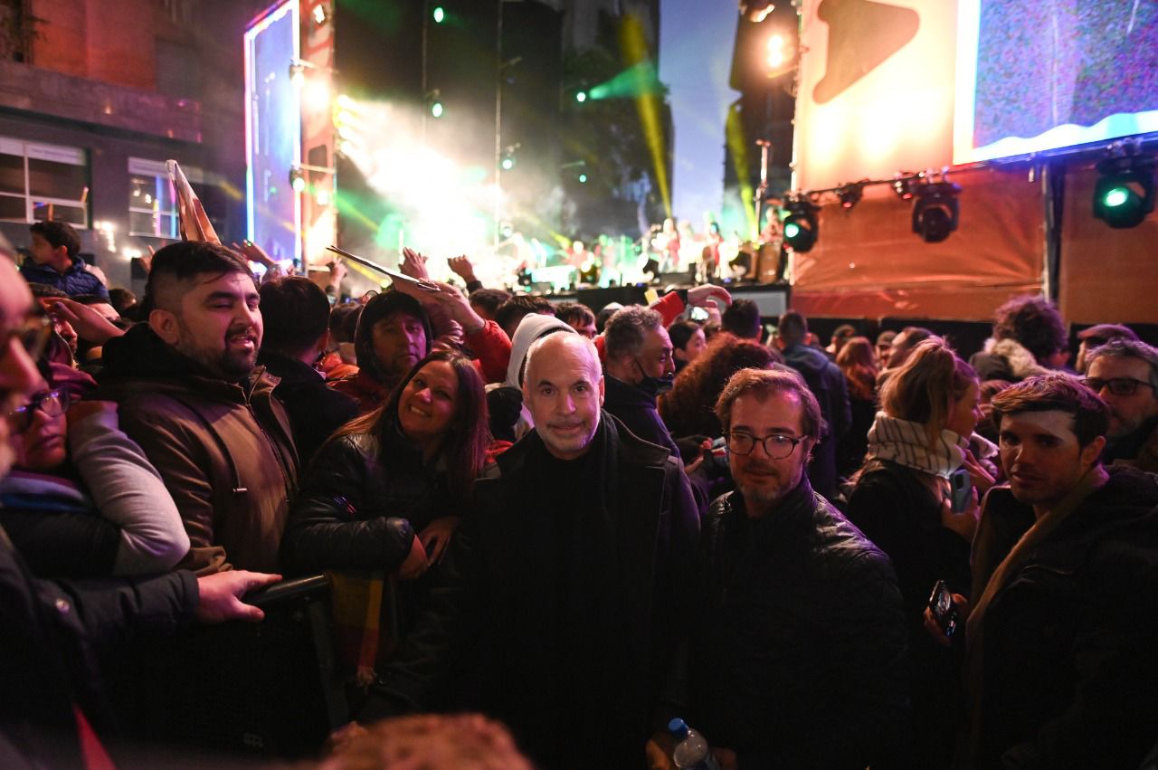 Horacio Rodríguez Larreta participó del homenaje al músico cordobés