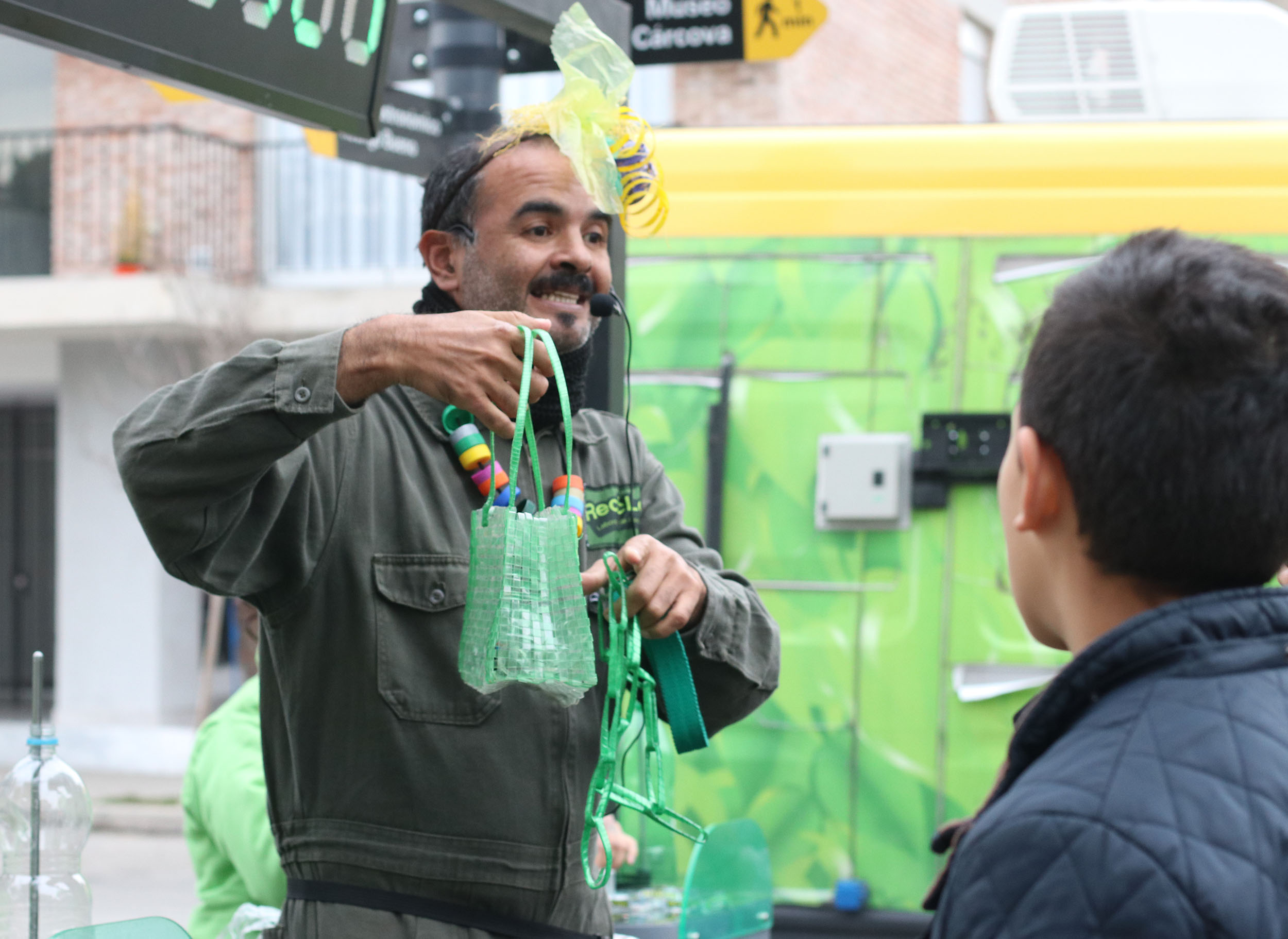 Jornada de reciclaje en el Barrio Rodrigo Bueno