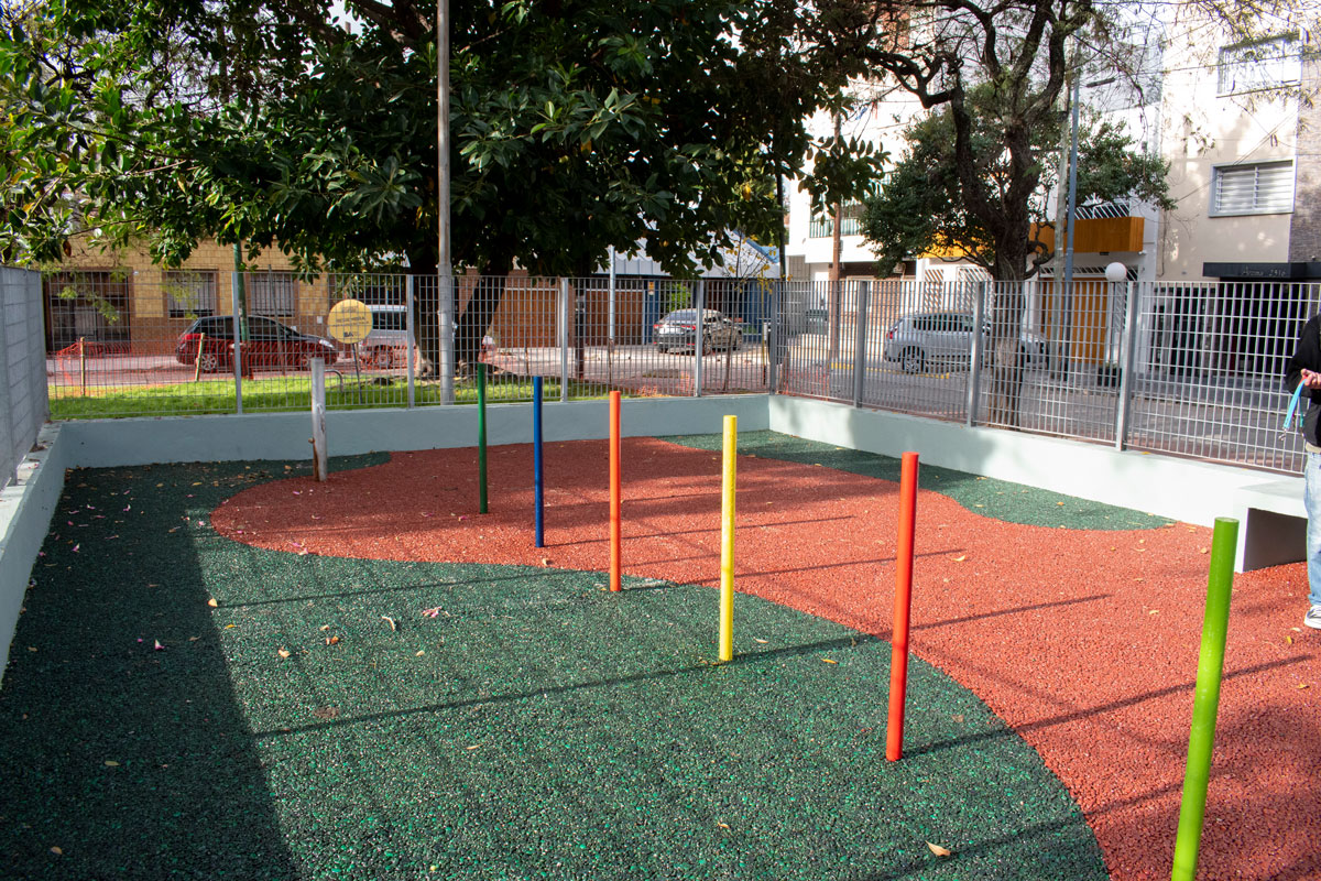 Caniles renovados en la Comuna