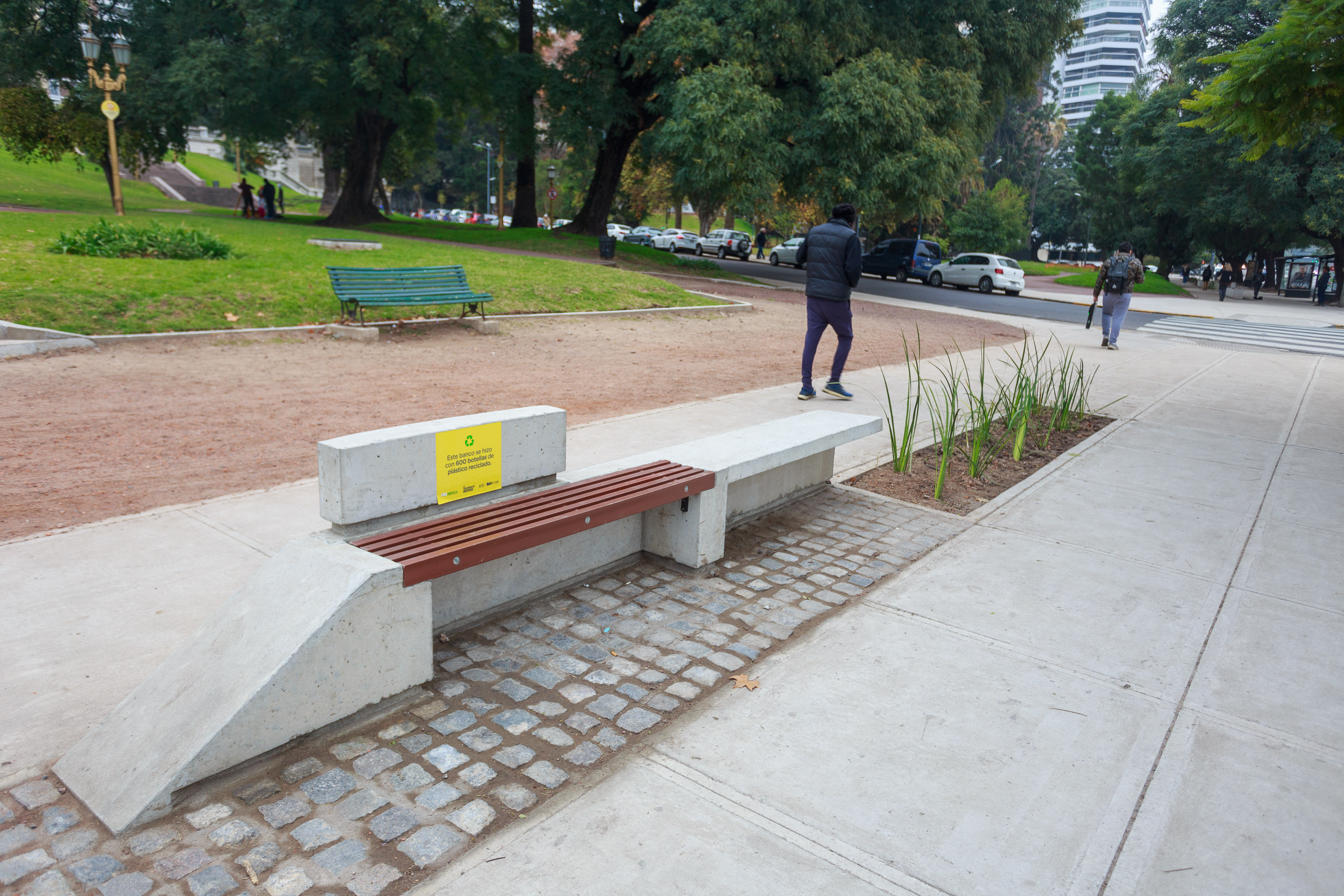 El Gobierno porteño renovó el entorno de la Biblioteca Nacional
