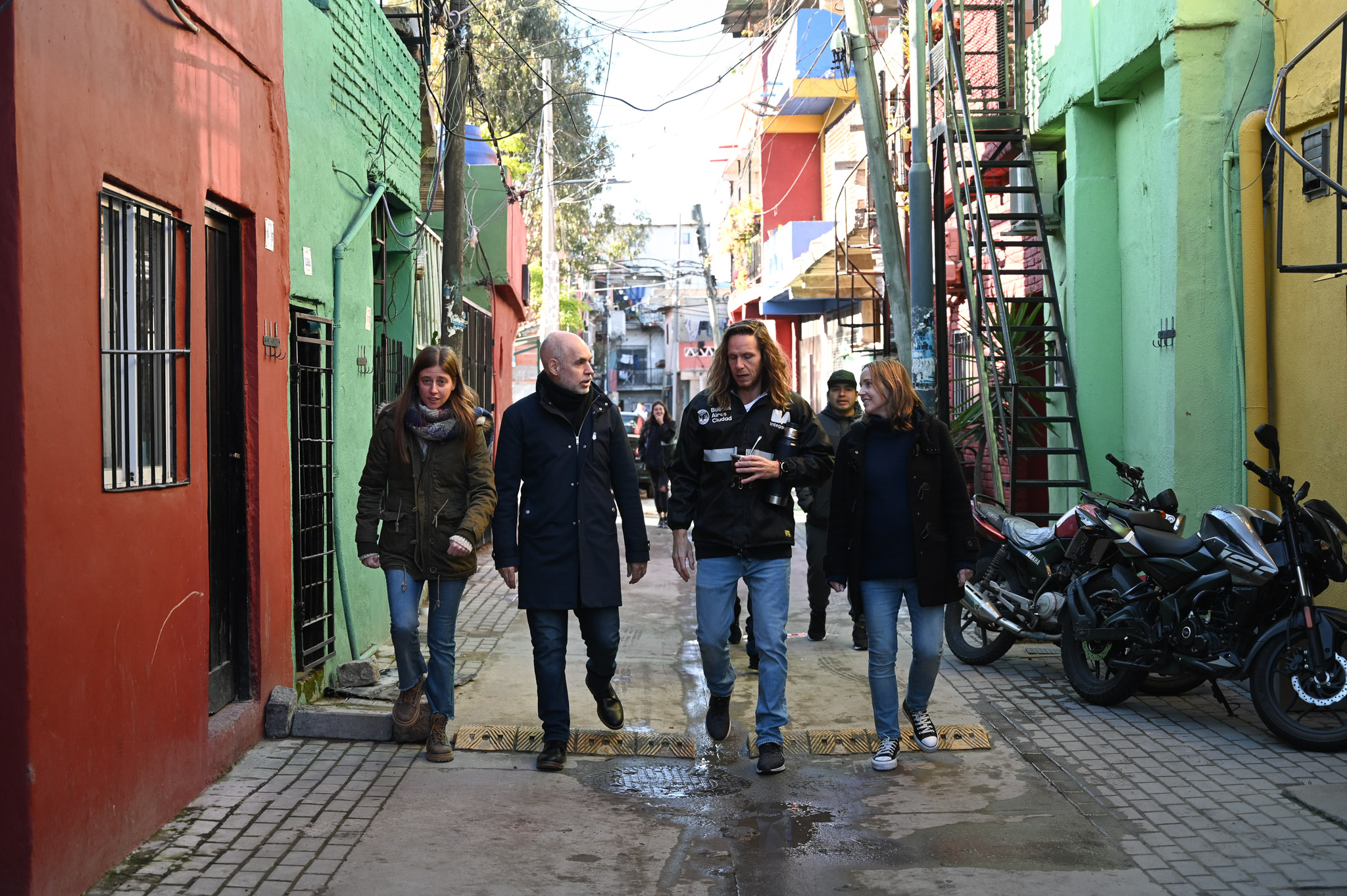 La integración es una realidad: cada casa y comercio del Barrio Mugica ya tiene su dirección formal