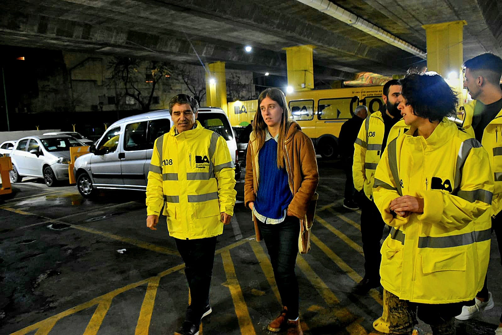 Migliore y Quirós participaron del Operativo Frío