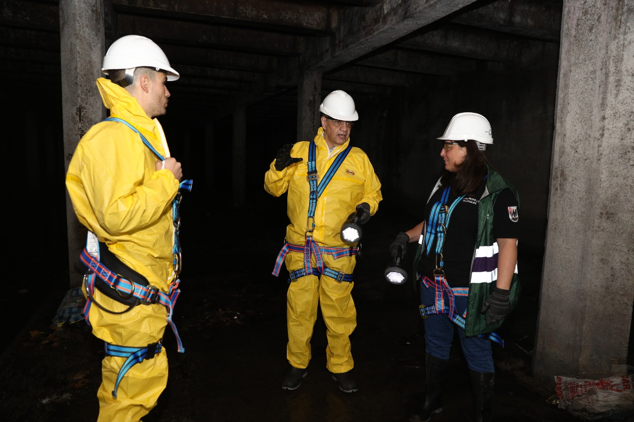 Para prevenir inundaciones