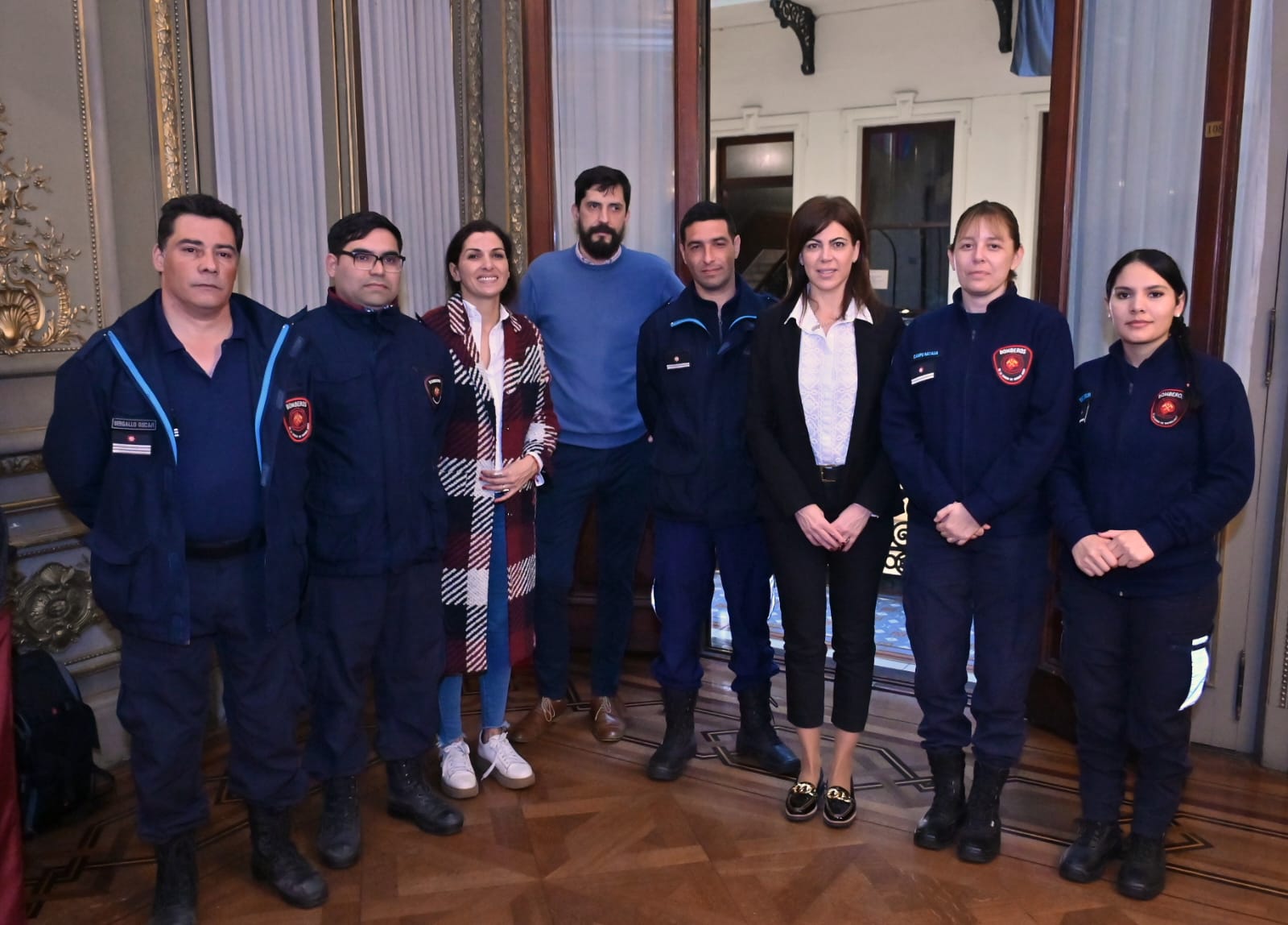 Personal de Bomberos de la Ciudad participó de un Encuentro Interministerial con Salud