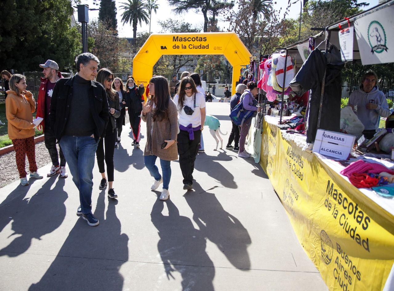 Se realizó una jornada de adopción en Parque Avellaneda