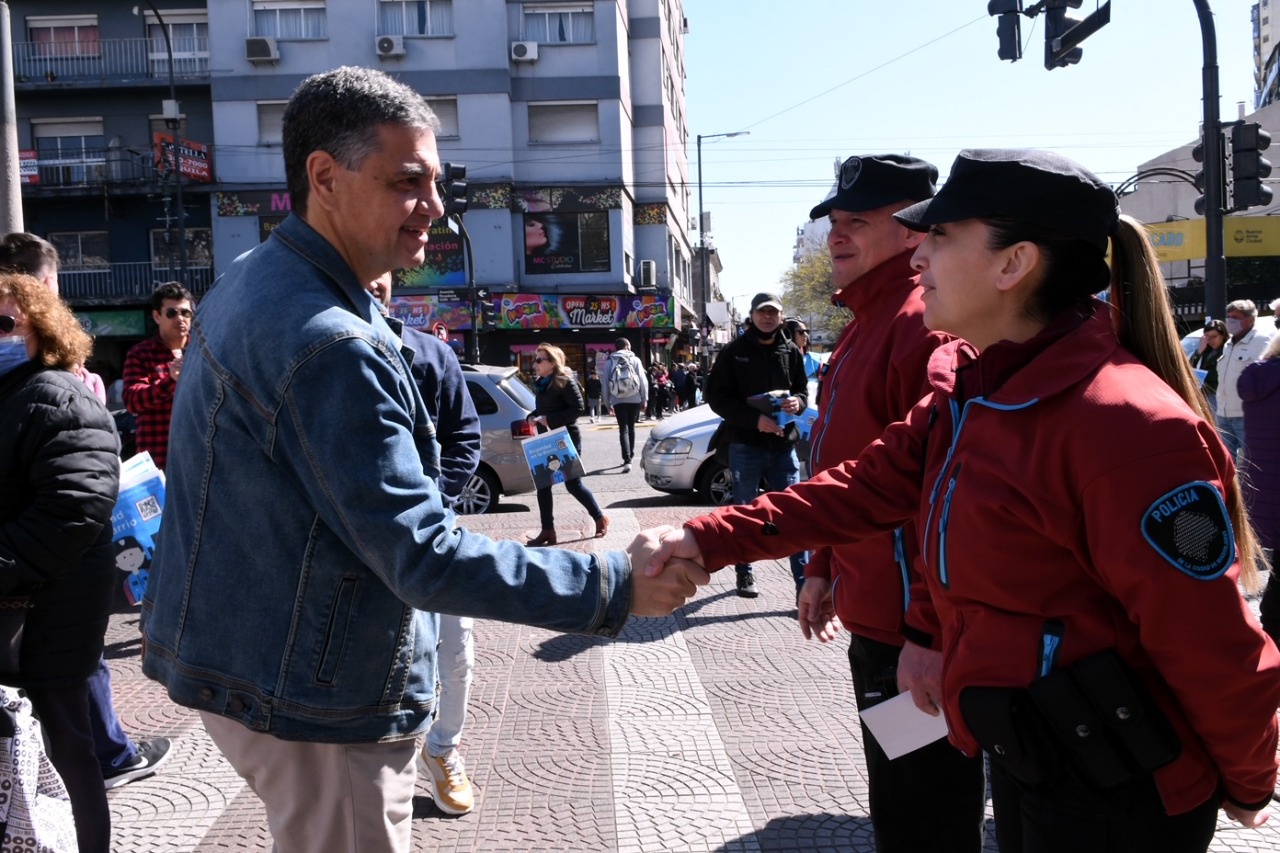 Caballito: En la Ciudad continúa el programa “Seguridad en tu barrio”