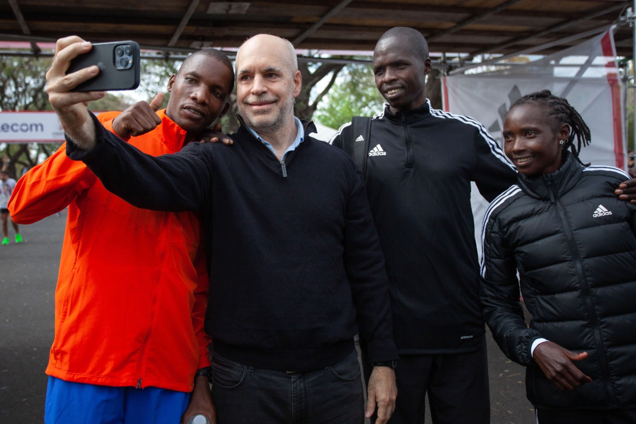 Rodríguez Larreta encabezó la entrega de premios de la Maratón Internacional de Buenos Aires