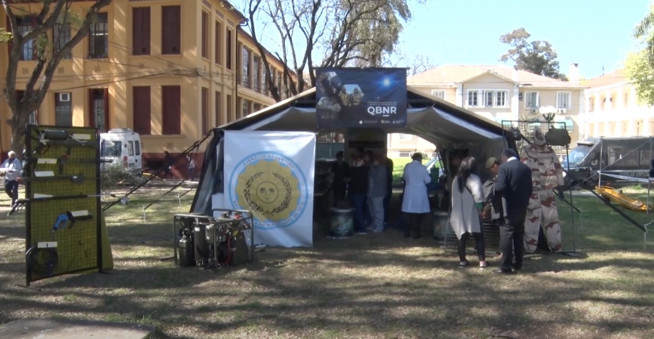 Las Fuerzas Especiales y Defensa Civil participaron de las Terceras Jornadas de Emergencias en el Tornú