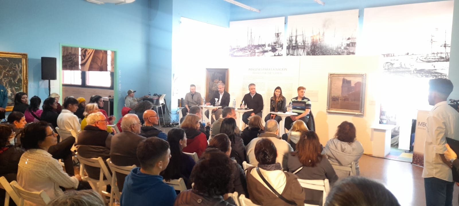 Reunión de vecinos y vecinas de La Boca con Marcelo D'Alessandro