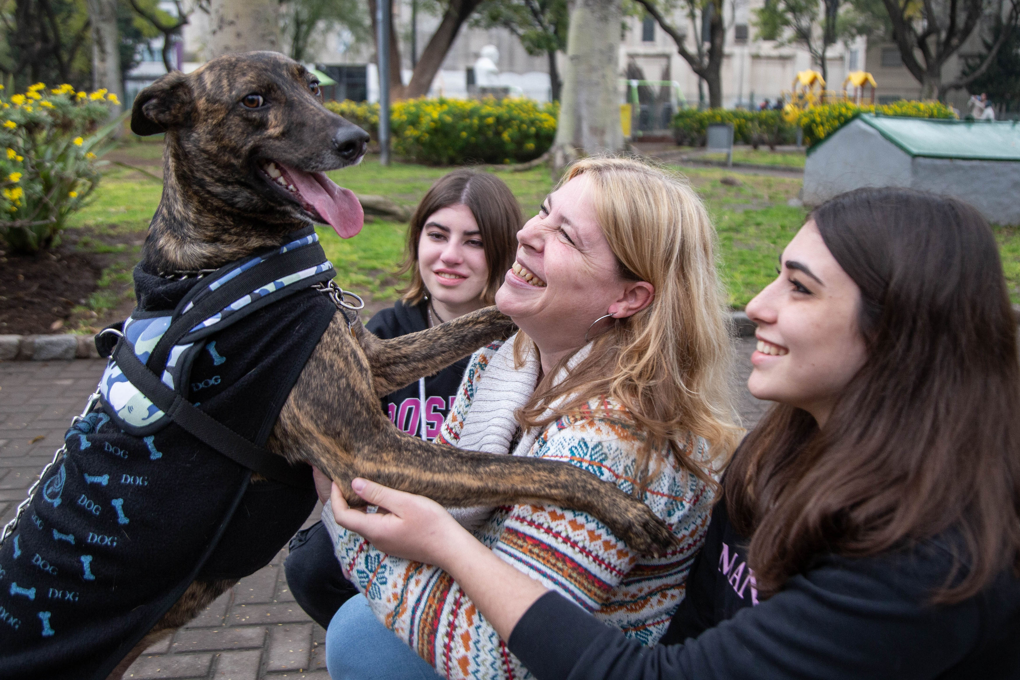 Jornada de concientización sobre la adopción de mascotas en Villa Mitre