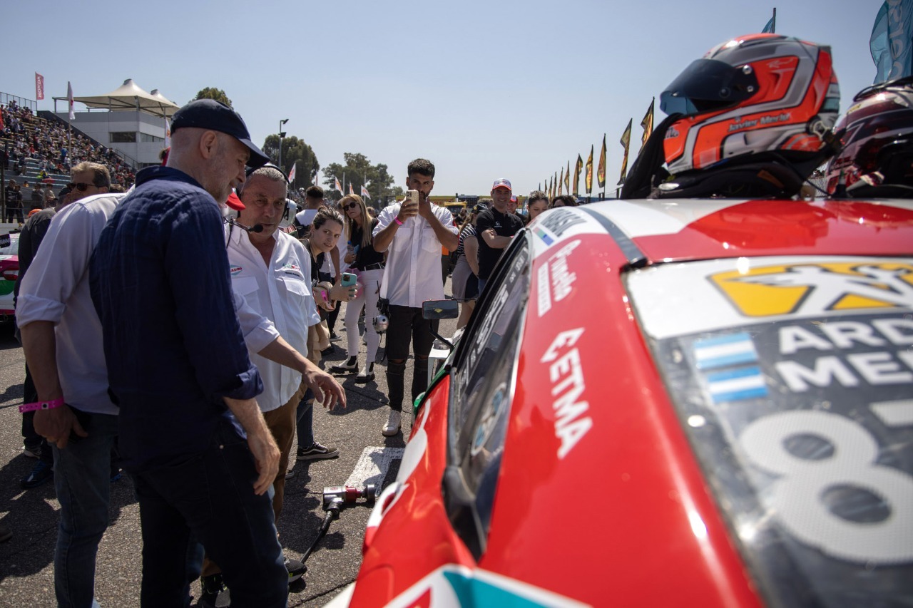 Rodríguez Larreta participó de la gran fiesta del TC2000