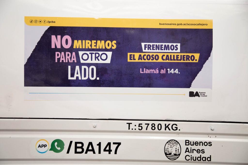 Lucha contra el Acoso Callejero: la Ciudad lanzó una campaña que llama a la acción