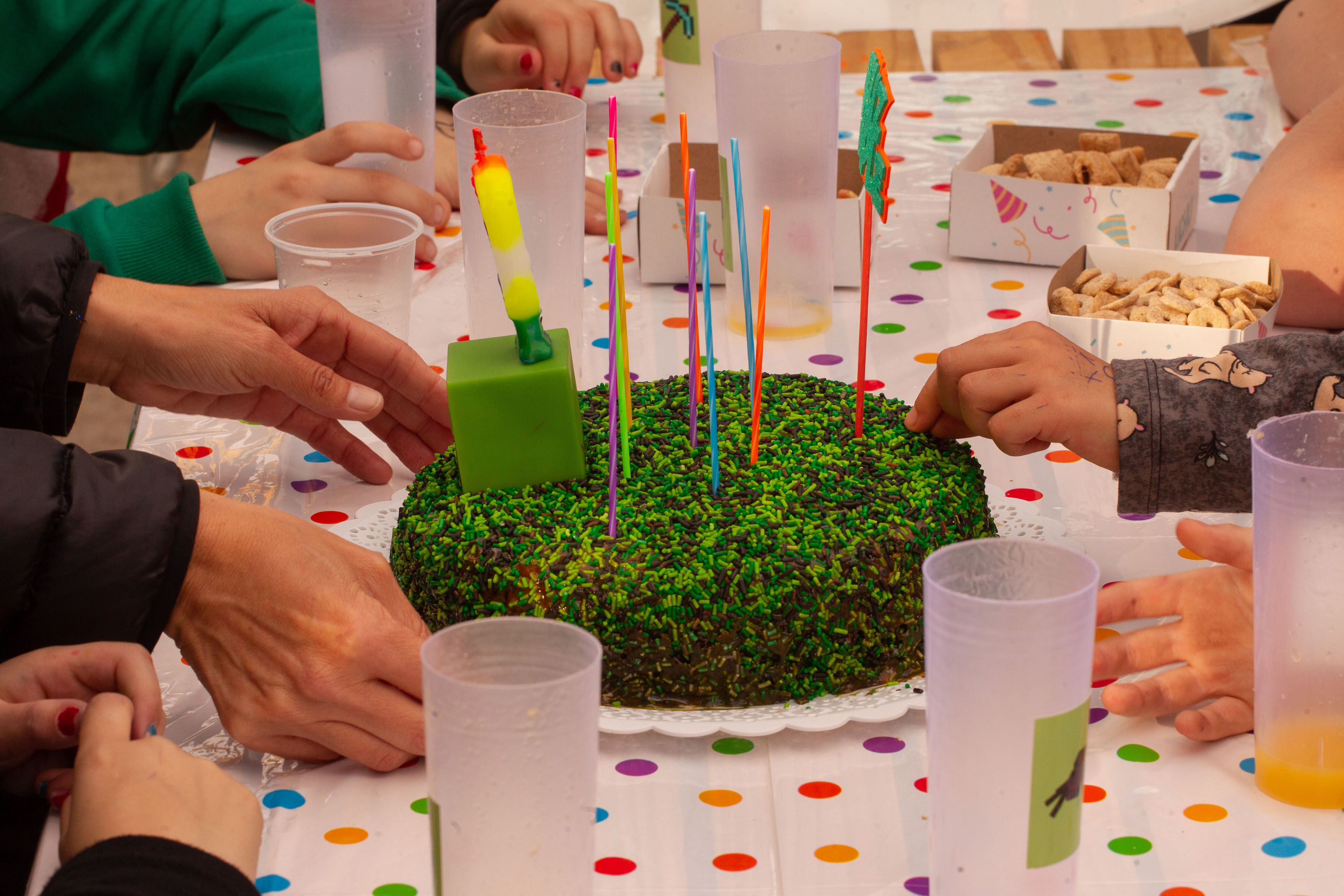 Volvieron los cumpleaños infantiles a las Estaciones Saludables de la Ciudad