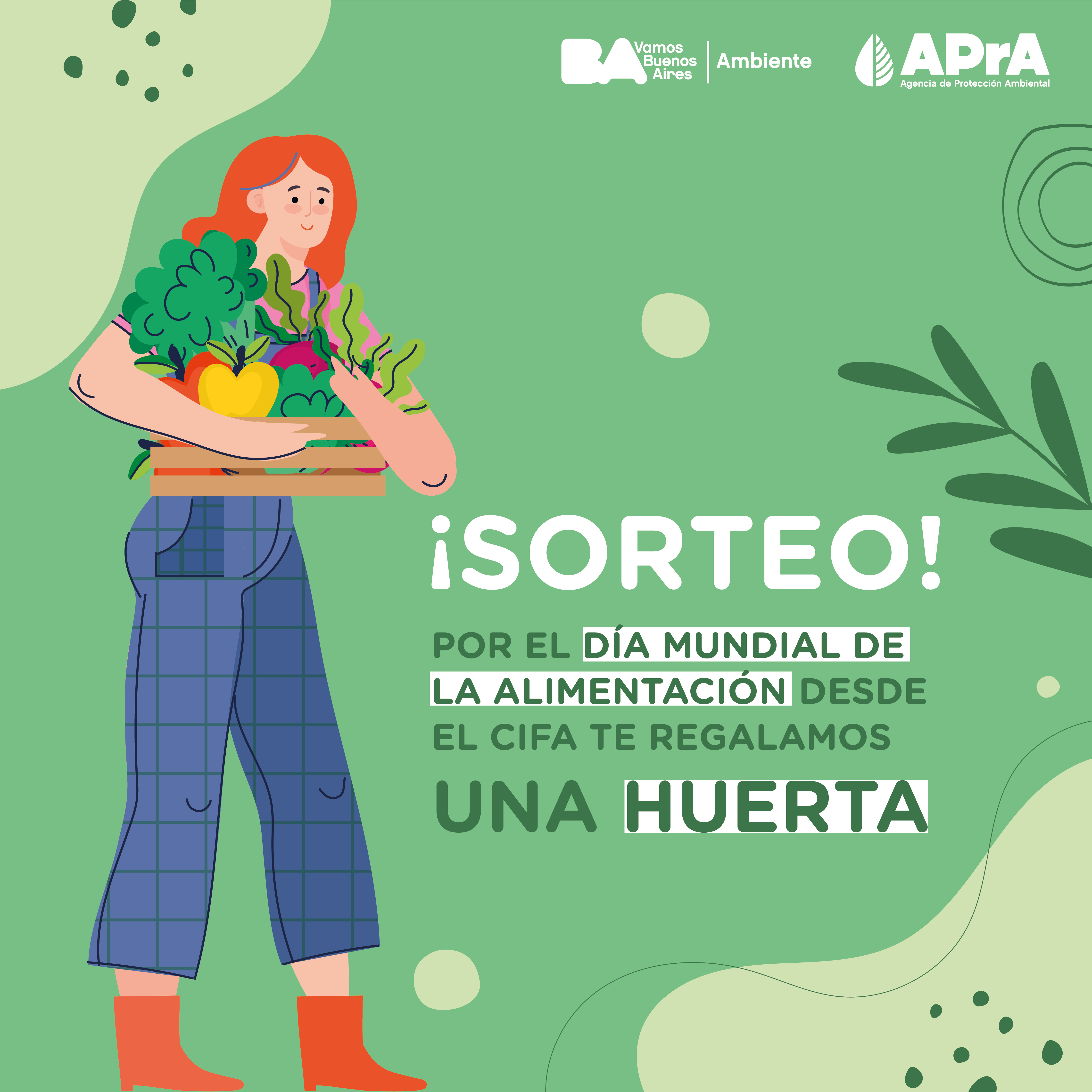 Se lanzó el sorteo "De la Huerta a la mesa"