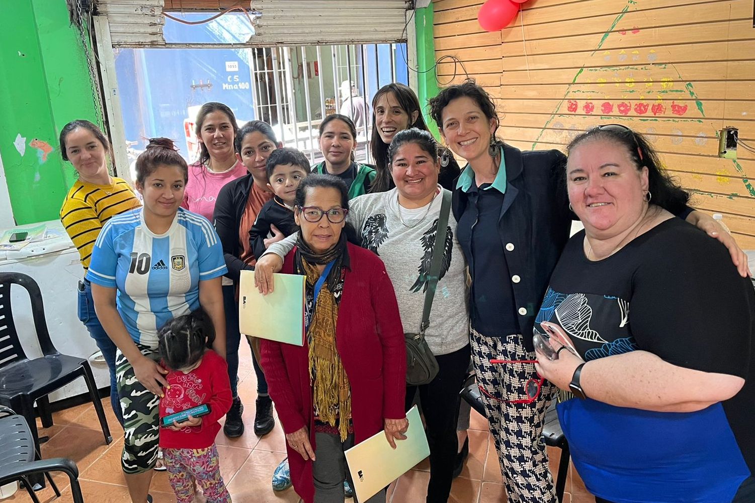 El OGDAI brindó un taller en el Barrio 31