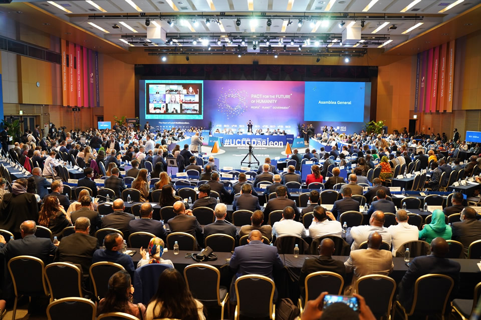Llegó a su término el VII Congreso Mundial de CGLU en Daejeon, Corea del Sur