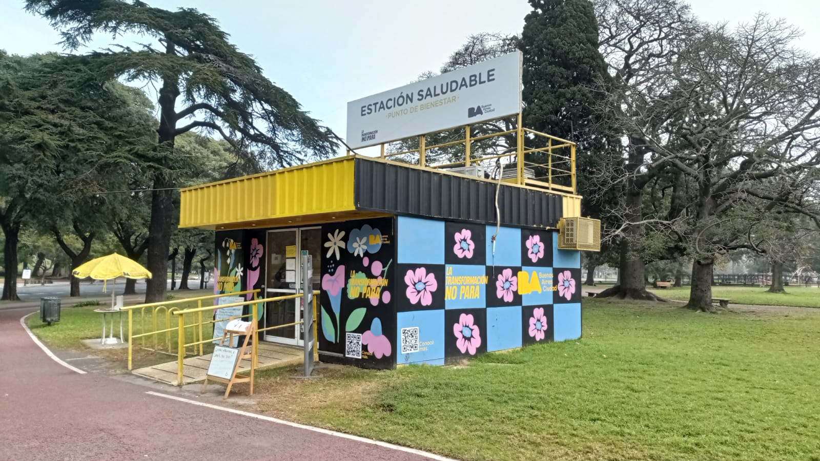 La Estación Saludable de la Plaza Rubén Darío ofrece actividades en el marco del C40
