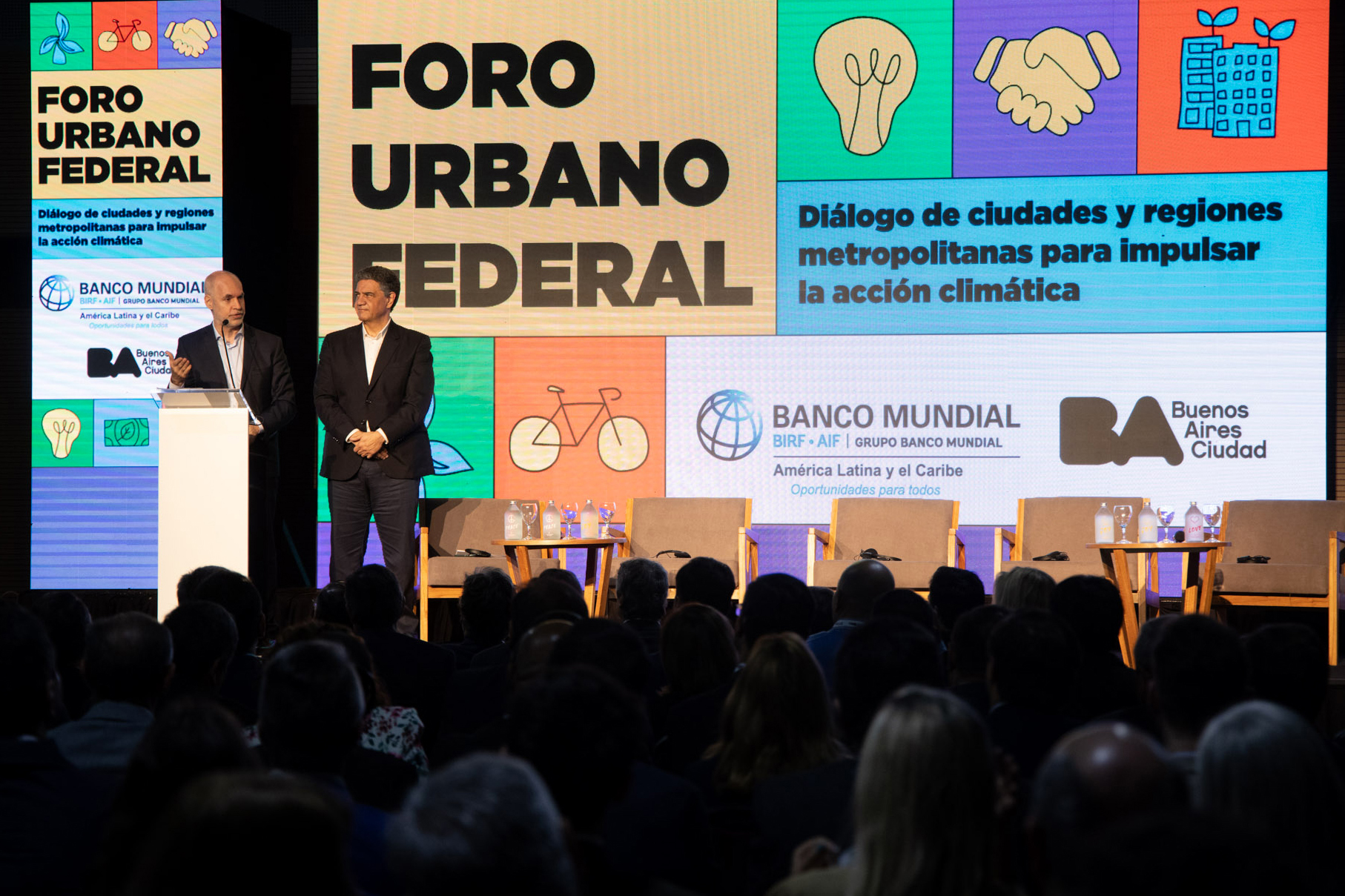 “Necesitamos un plan federal para enfrentar las consecuencias del cambio climático”, dijo el Jefe de Gobierno porteño