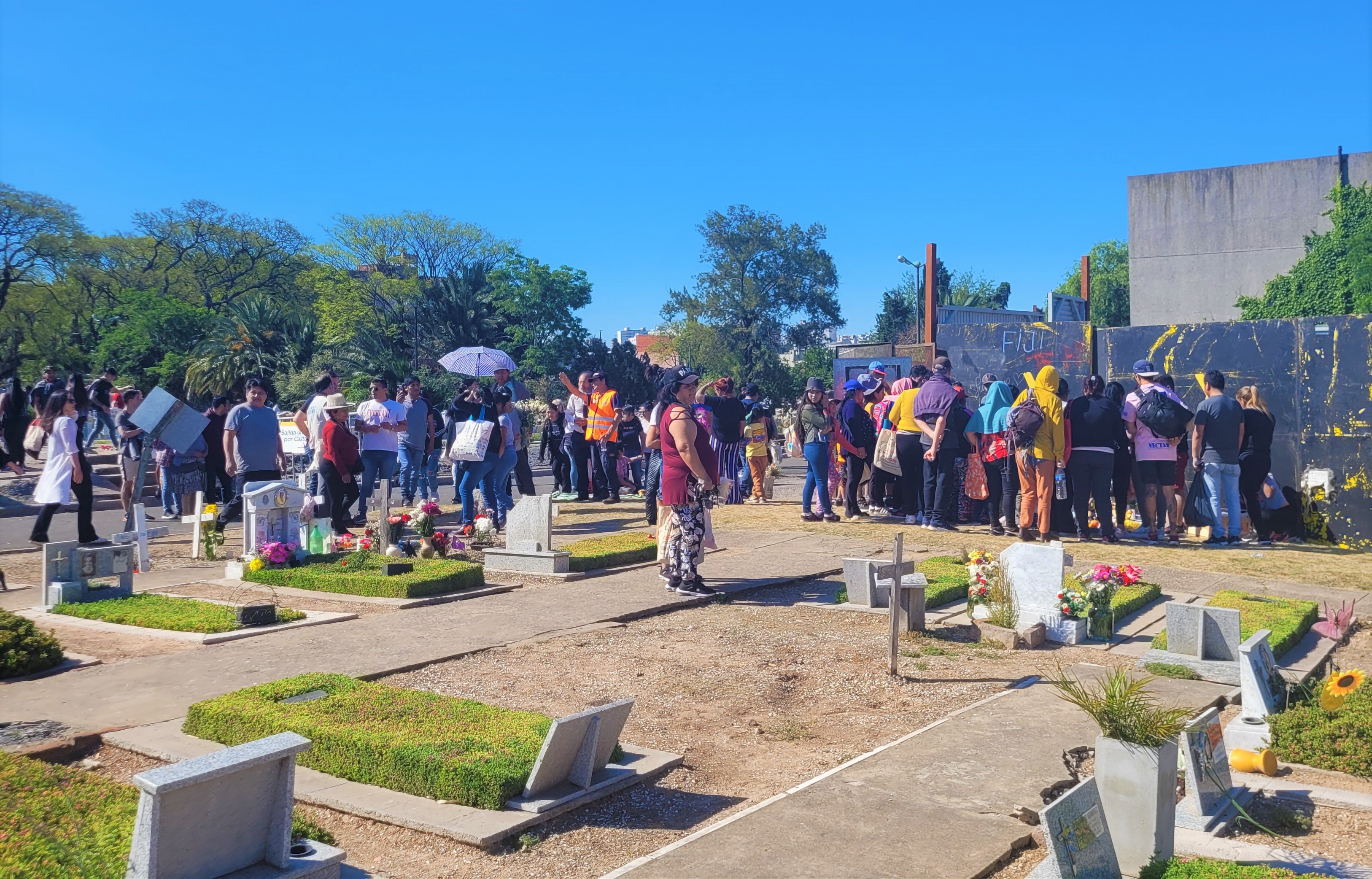 Día de los Muertos en el Cementerio de Flores