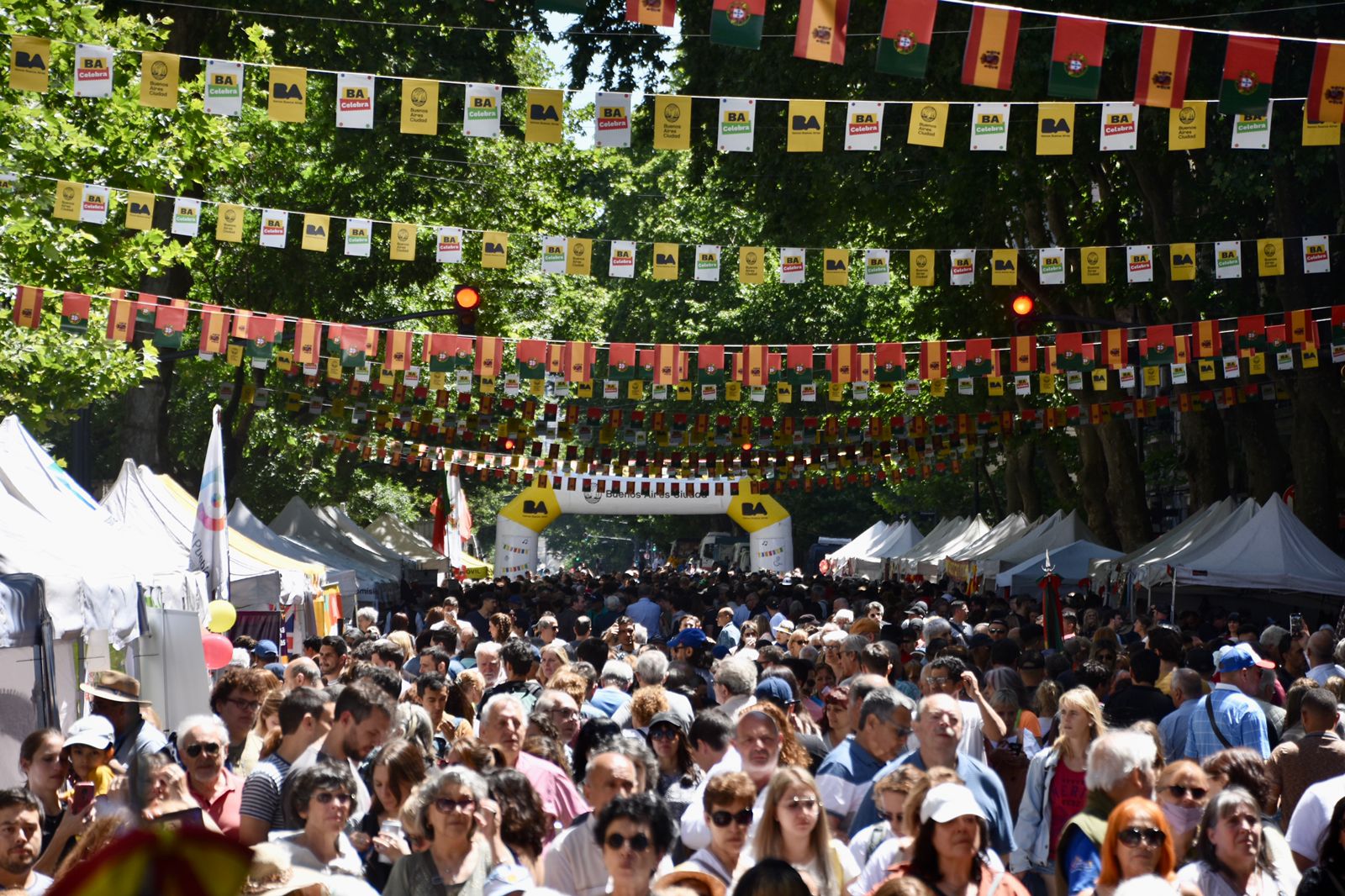 España y Portugal protagonizaron un domingo de BA Celebra
