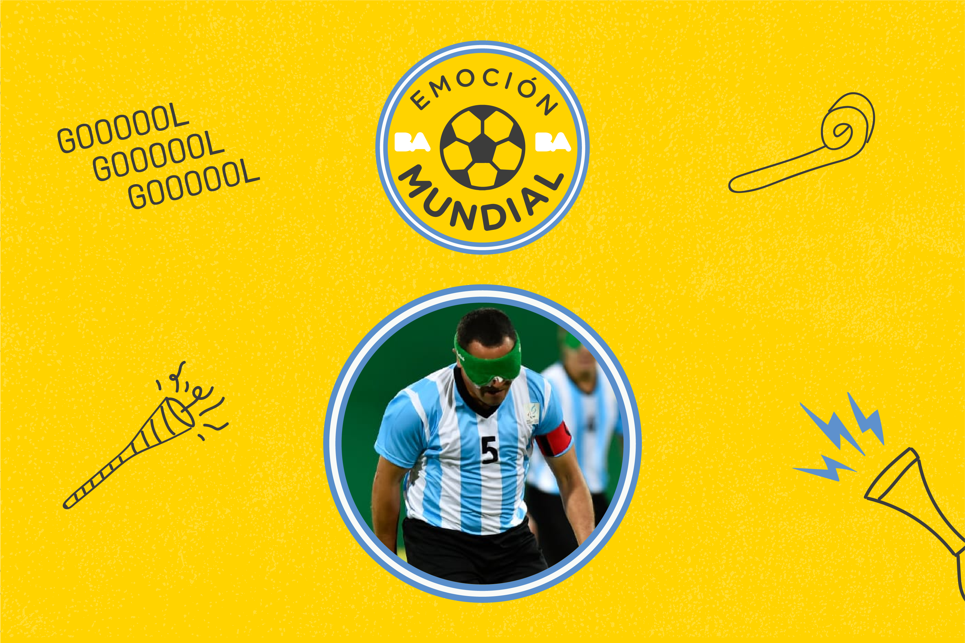 Conocé a Los Murciélagos, la selección de fútbol para ciegos