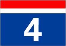 Bandera de colectivo 4 