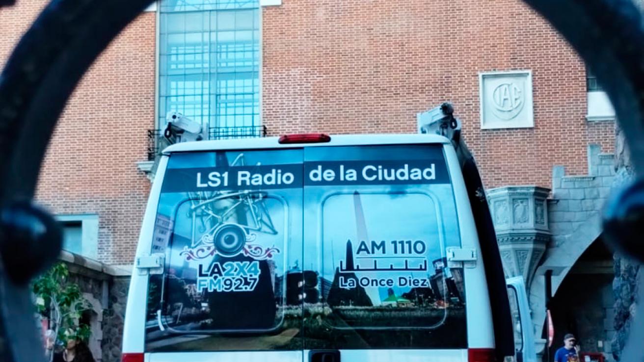 Estudio móvil en la Usina