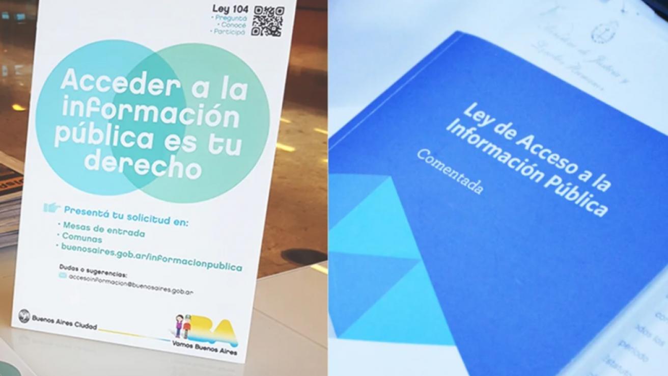 Acceso a la información pública - Ley 104