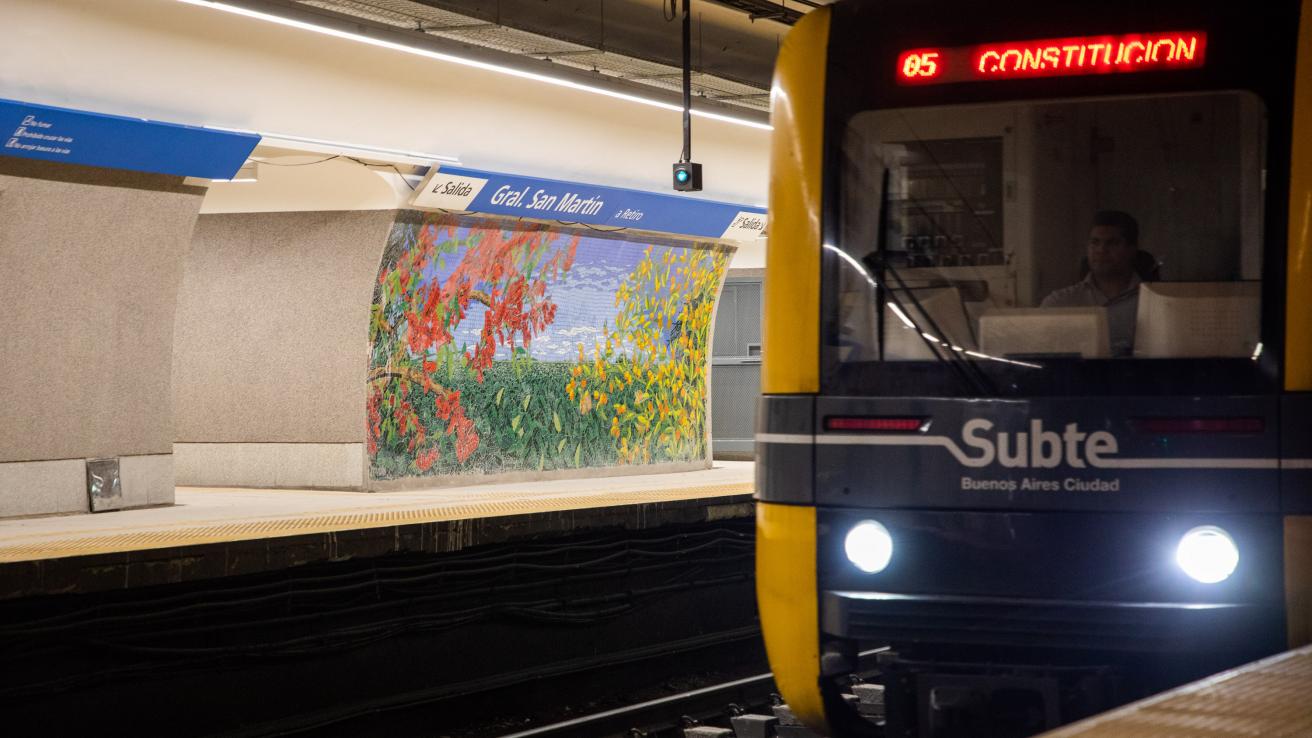 La estación San Martín, renovada