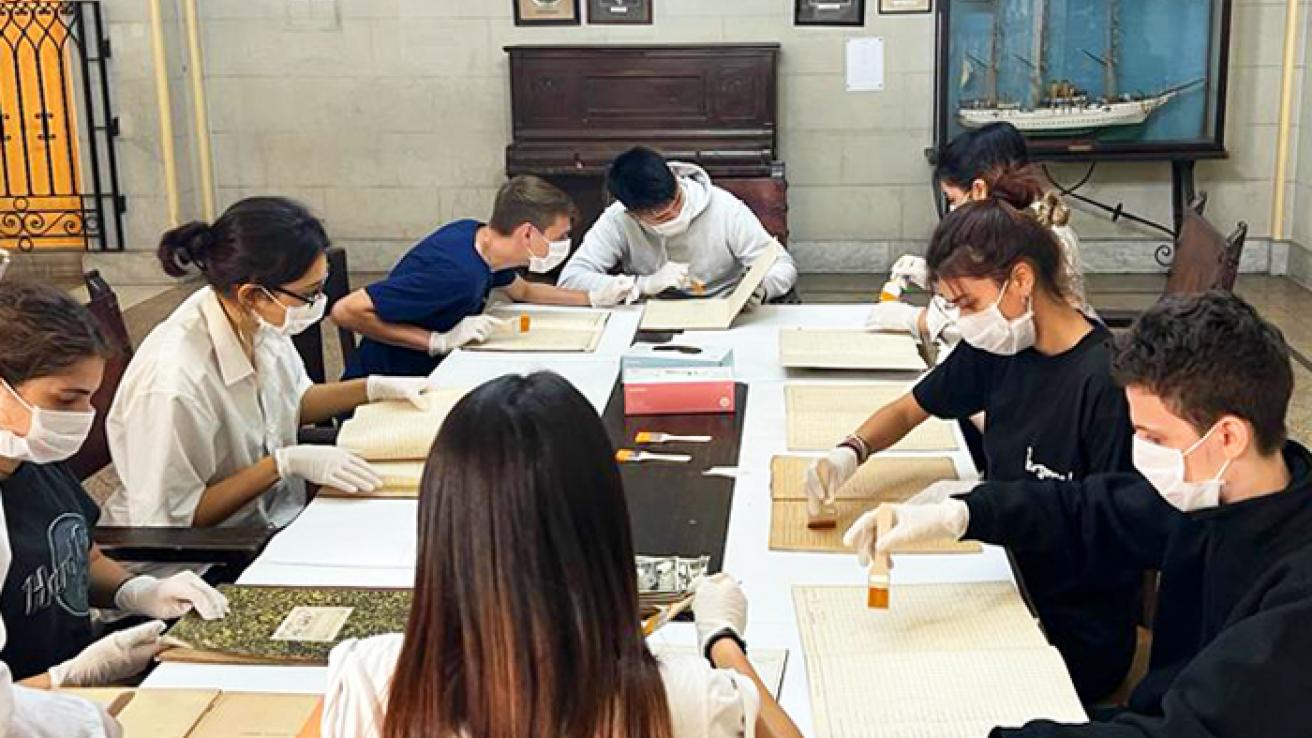 Huellas de la escuela realizó las prácticas educativas