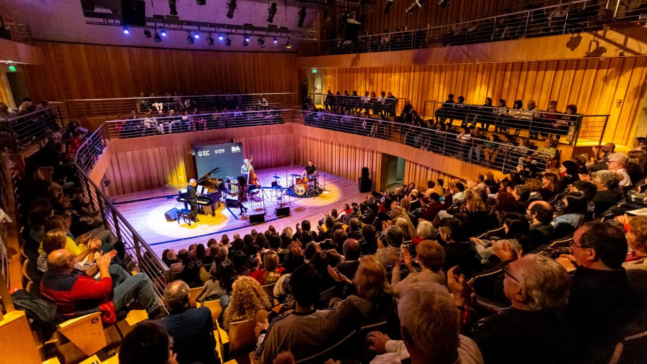 Concierto de musica en la Sala de Camara de la Usina del Arte