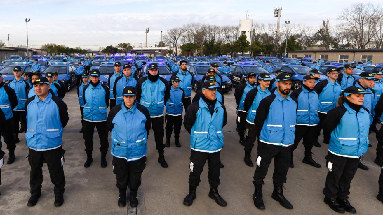 La ciudad incorporó 1.000 nuevos Agentes de Prevención. 