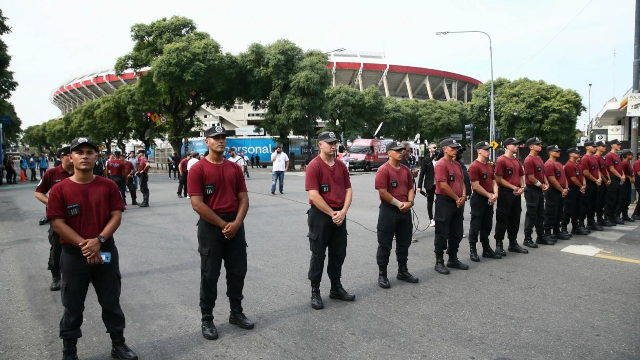 Operativo de seguridad partido Argentina-Ecuador