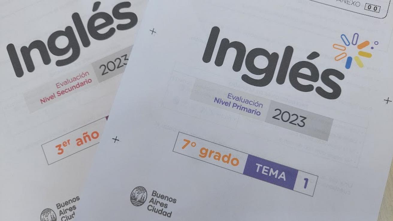 7.° grado y 3.er año participarán de la Evaluación de Inglés 