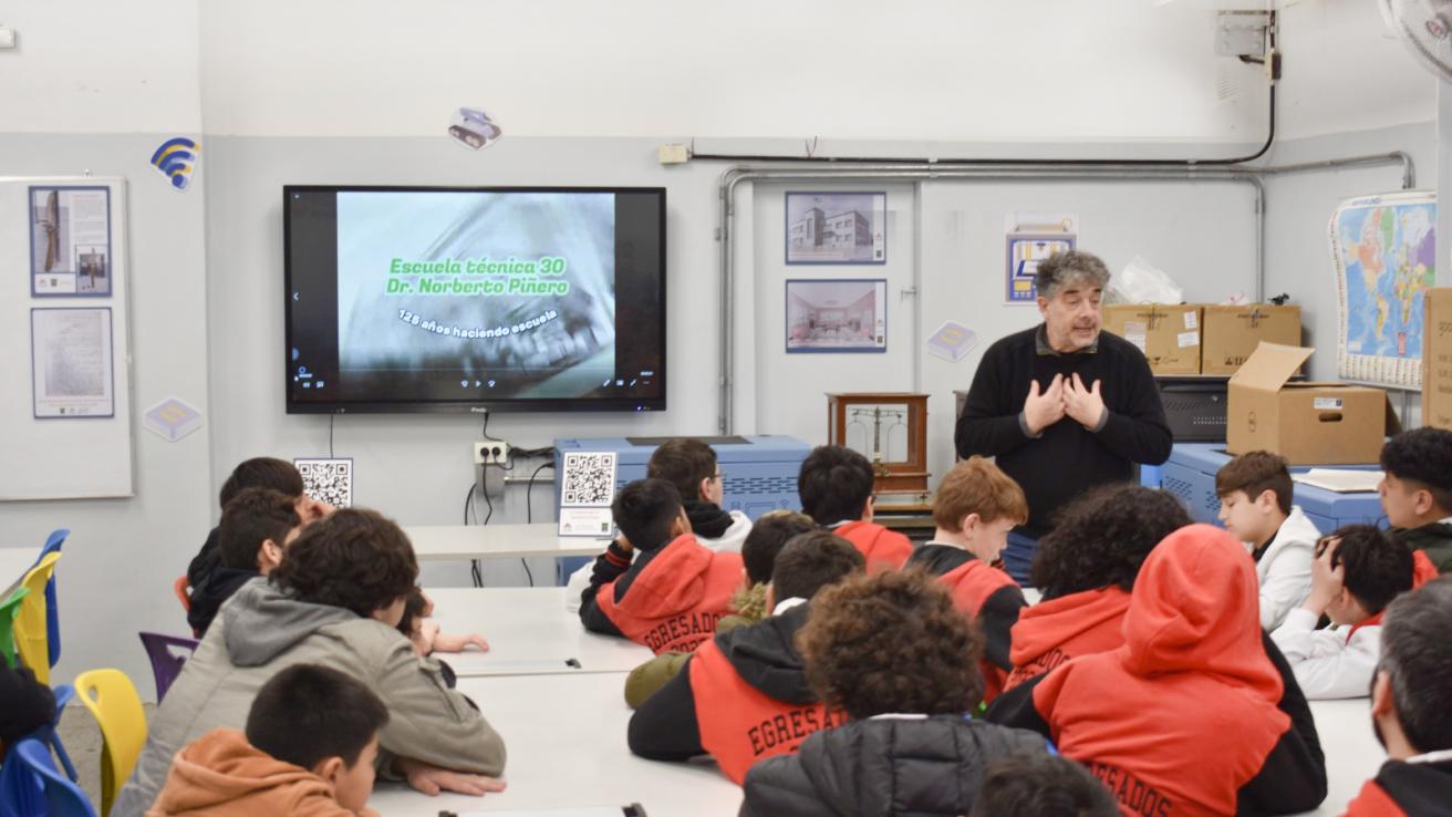 La Escuela Técnica «Norberto Piñero» trabaja en la puesta en valor de su patrimonio histórico