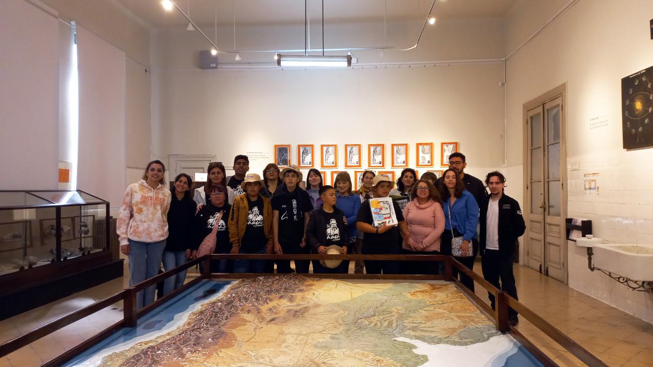 Visita de la escuela rural n.° 228 de la Rioja