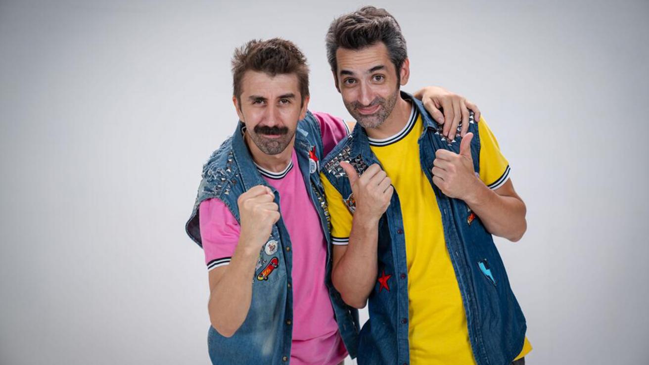 Artistas del duo Nilocos