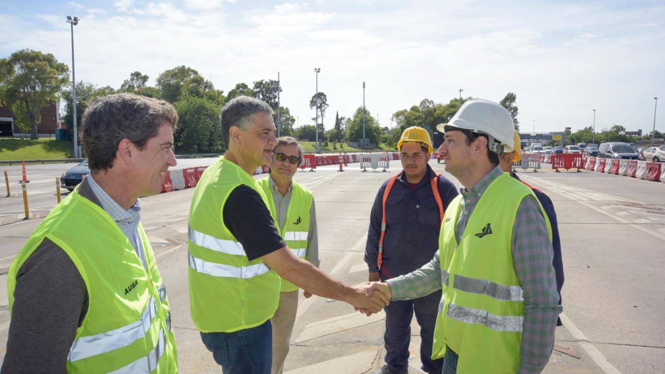 Jorge Macri anunció el inicio de las obras para levantar las cabinas de peaje en la Autopista Perito Moreno