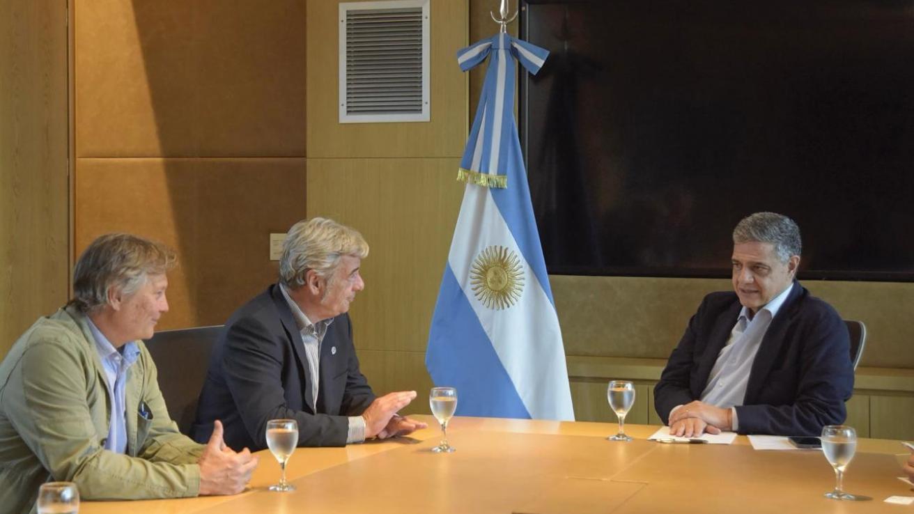 El Jefe de Gobierno recibió a las autoridades de la Sociedad Rural.