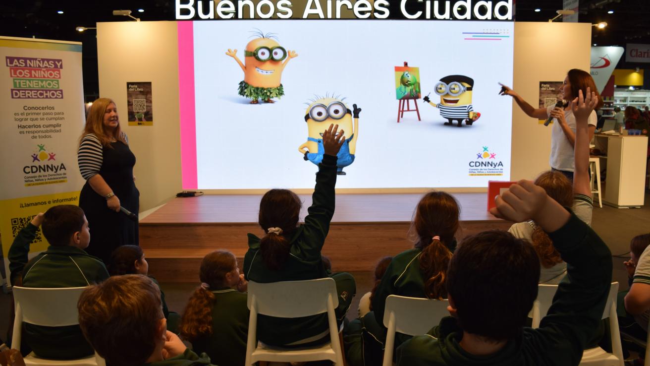 en la feria del libro